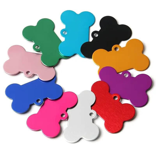 Pet ID Tags Personalized Cat tag and dog tag with pet name Engraved